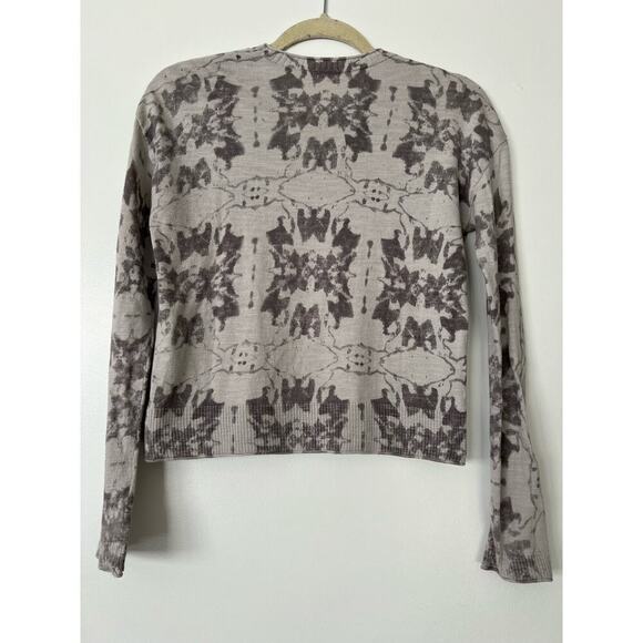 Lisa Todd Grey Black Cotton Pop Star Sweater Sz XS - Picture 8 of 8